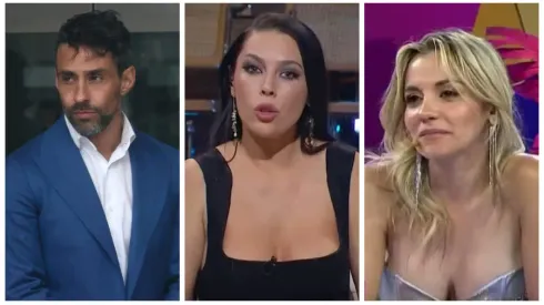 La panelista de TV se lanzó contra la periodista. 
