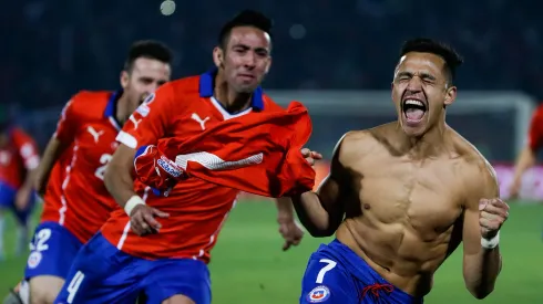 Alexis y el penal decisivo en 2015.
