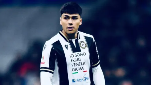 Damián Pizarro sufre un terrible golpe en Udinese.
