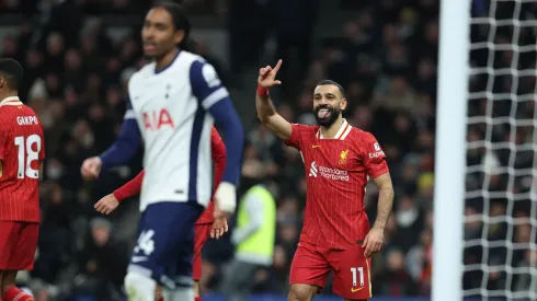 Mohamed Salah figura en goleada de Liverpool al Tottenham.
