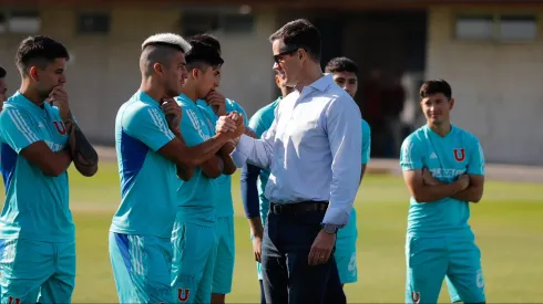 Michael Clark apareció en la pretemporada de la U.
