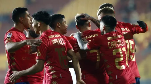 Union Española y su ahora ex jugador. 

