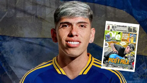 Carlitos Palacios, portada en Argentina.
