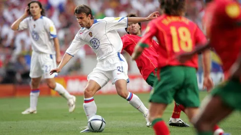 Alexey Bugaev en la Eurocopa 2004.
