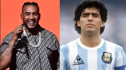 El día que el artista recordó su encuentro con Maradona.
