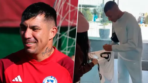 Hijo de Gary Medel se robó las miradas con particular pregunta
