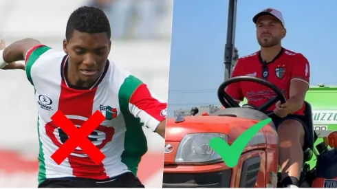 Palestino presentó a su "tractor" Julián Fernández como refuerzo
