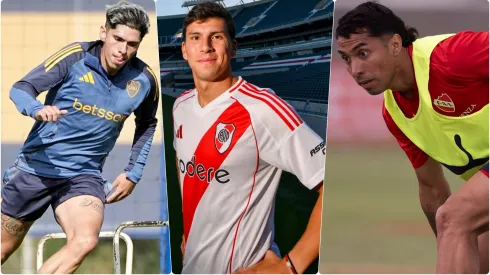 Carlos Palacios, Gonzalo Tapia y Luciano Cabral serán parte de la Liga Argentina 2025.
