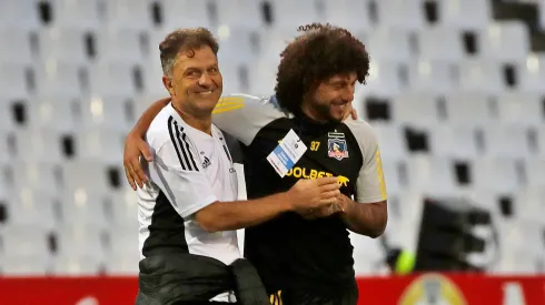 Maxi Falcón espera un "cariñito" por parte del Cacique.
