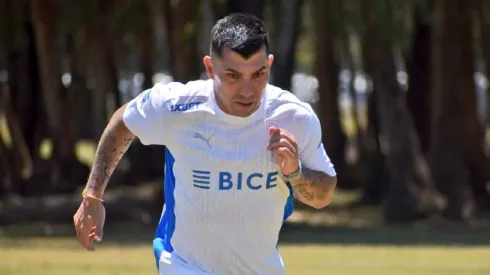 Primer entrenamiento de Gary Medel en la UC.
