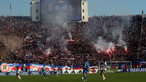Almirón contó que Colo Colo quiso jugar la Supercopa en el Nacional con ambas hinchadas
