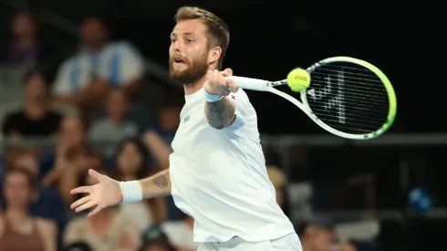 Corentin Moutet vivió el susto de su vida en el Australian Open.
