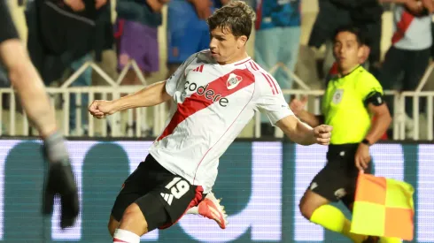 Gonzalo Tapia hizo su debut oficial con River Plate.
