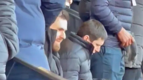 Brereton fue al estadio a ver su próximo equipo.
