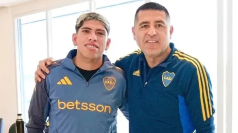 Riquelme admitió su admiración por Palacios
