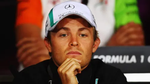 Rosberg durante su etapa como piloto de Mercedes en la F1.
