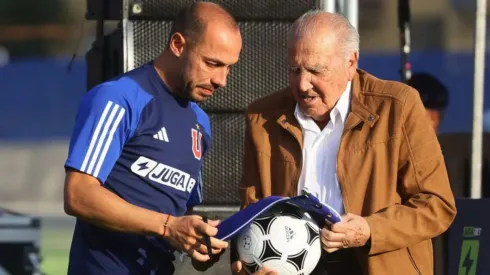 Sergio Navarro, histórico capitán del Ballet Azul junto a Marcelo Díaz.
