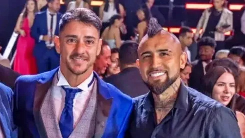 Vidal se la jugó con un jugador de Colo Colo hará más goles que Zampedri.
