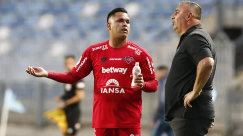La dupla en el Ñublense 2022.
