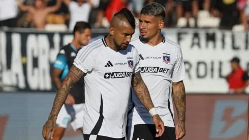 Arturo Vidal no juega en Colo Colo contra Wanderers.
