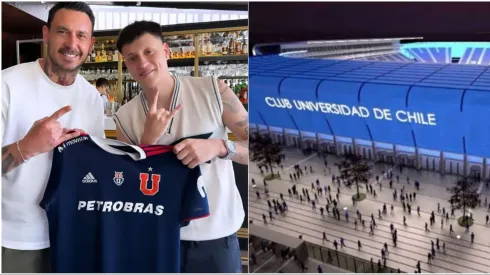 Kidd Voddoo es fanático de la U y promete que hará un estadio para el club
