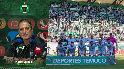 Salas aún no cierra el plantel el Temuco.
