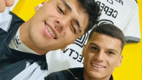 Lucas Cepeda no quedó indiferente al llanto de Damián Pizarro.
