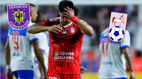 Ignacio Mesías, el nuevo goleador de La Calera jugó por Concepción ante Melipilla.
