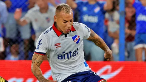 Edu Vargas ya vio sus primeros minutos como jugador de Nacional.
