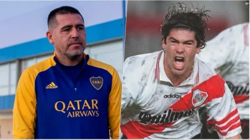 Riquelme asegura que Cavani es "mejor extranjero" que Matador Salas en Argentina
