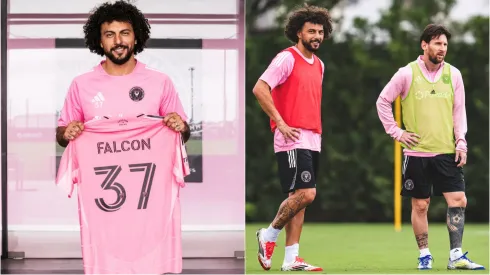 Maximiliano Falcón ya entrena con Lionel Messi en Inter Miami.
