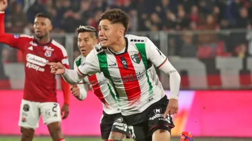 Román volvió a entrenar con Palestino.
