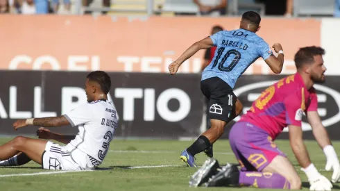 El volante celebró el año pasado ante su ex equipo.
