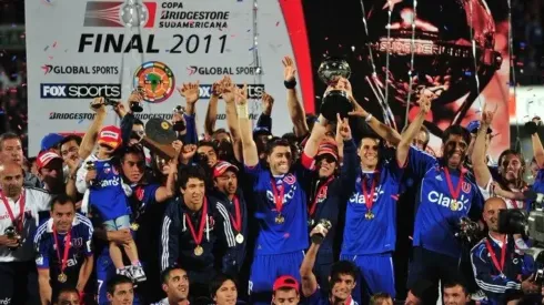 U de Chile fue campeona de la Copa Sudamericana 2011.
