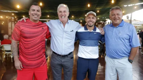 Ídolos albos y azules compartieron en torneo de golf

