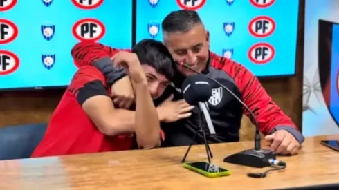 Jaime García salvó de los nervios a uno de sus juveniles.
