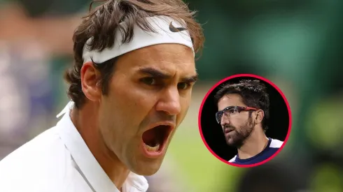 Roger Federer y Janko Tipsarevic
