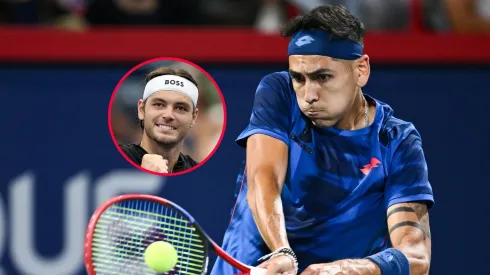 Taylor Fritz y Alejandro Tabilo  
