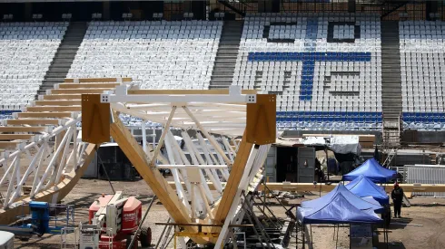 El nuevo San Carlos en su última etapa de remodelación.
