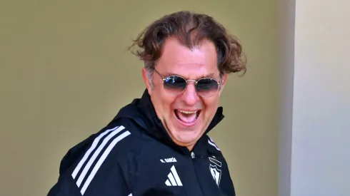 El presidente de Colo Colo arribó al Monumental durante esta jornada.  
