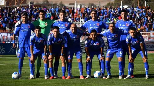 Formación confirmada de la U con cinco cambios.
