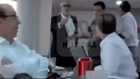 Stöhwing vio de frente la agresión de Carlos Cortés a Aníbal Mosa.
