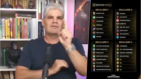 Guarello le armó los grupos a la U.
