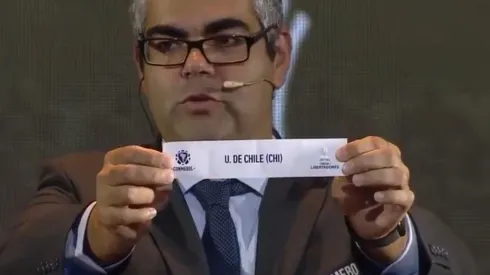 Universidad de Chile conoció sus rivales en la Copa Libertadores.
