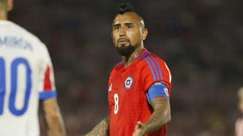 El enojo de Vidal por una pregunta sobre el presente de La Roja.
