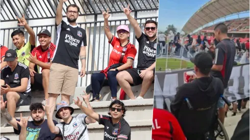 Hinchas de Colo Colo no vieron nada del partido ante Unión San Felipe.
