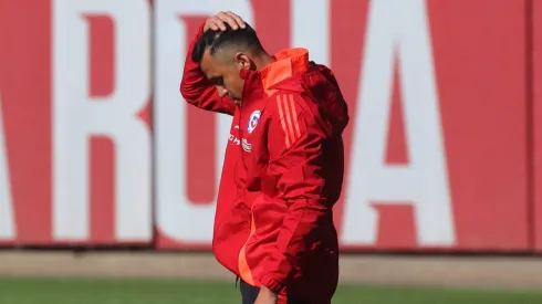 Sánchez quedó fuera del partido ante Ecuador

