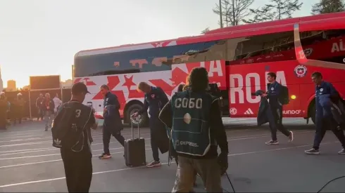 Gareca llegó al Nacional y fue insultado
