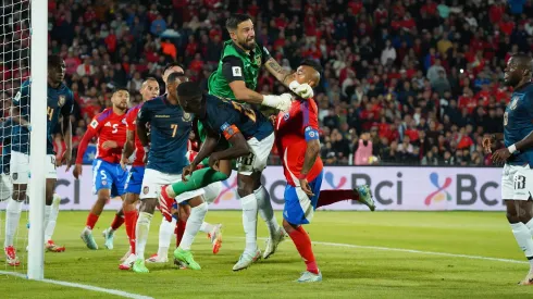Hernán Galíndez volvió a Chile defendiendo a Ecuador.
