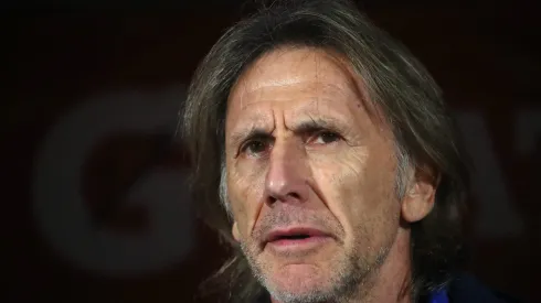 Ricardo Gareca tuvo un cara a cara con Pablo Milad en el Estadio Nacional.
